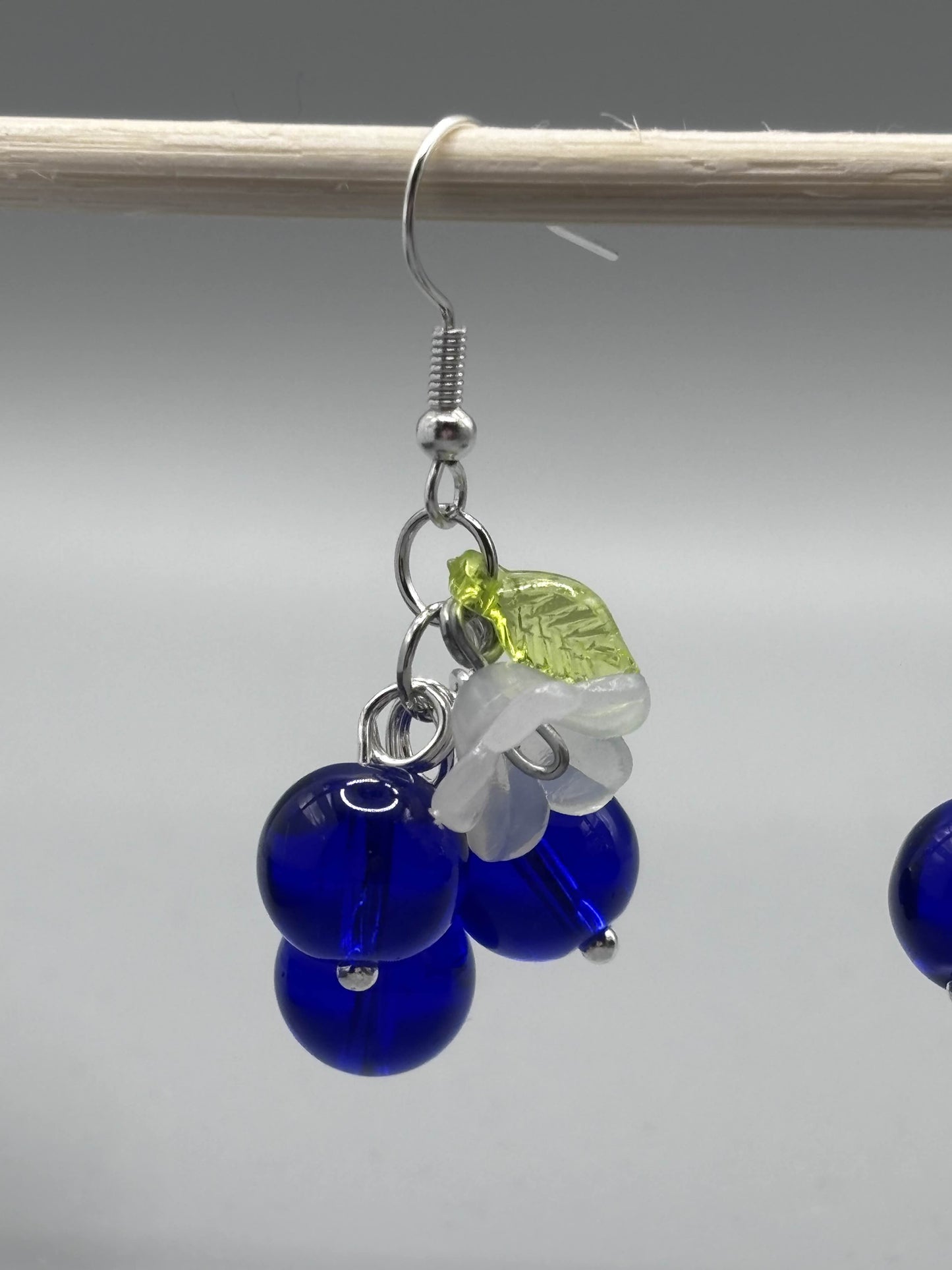 Blueberry earrings