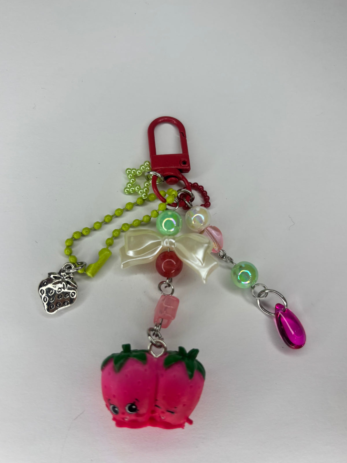 Straw Besties Keychain Bag Charm