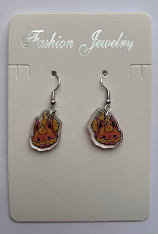 Eeveelution earrings