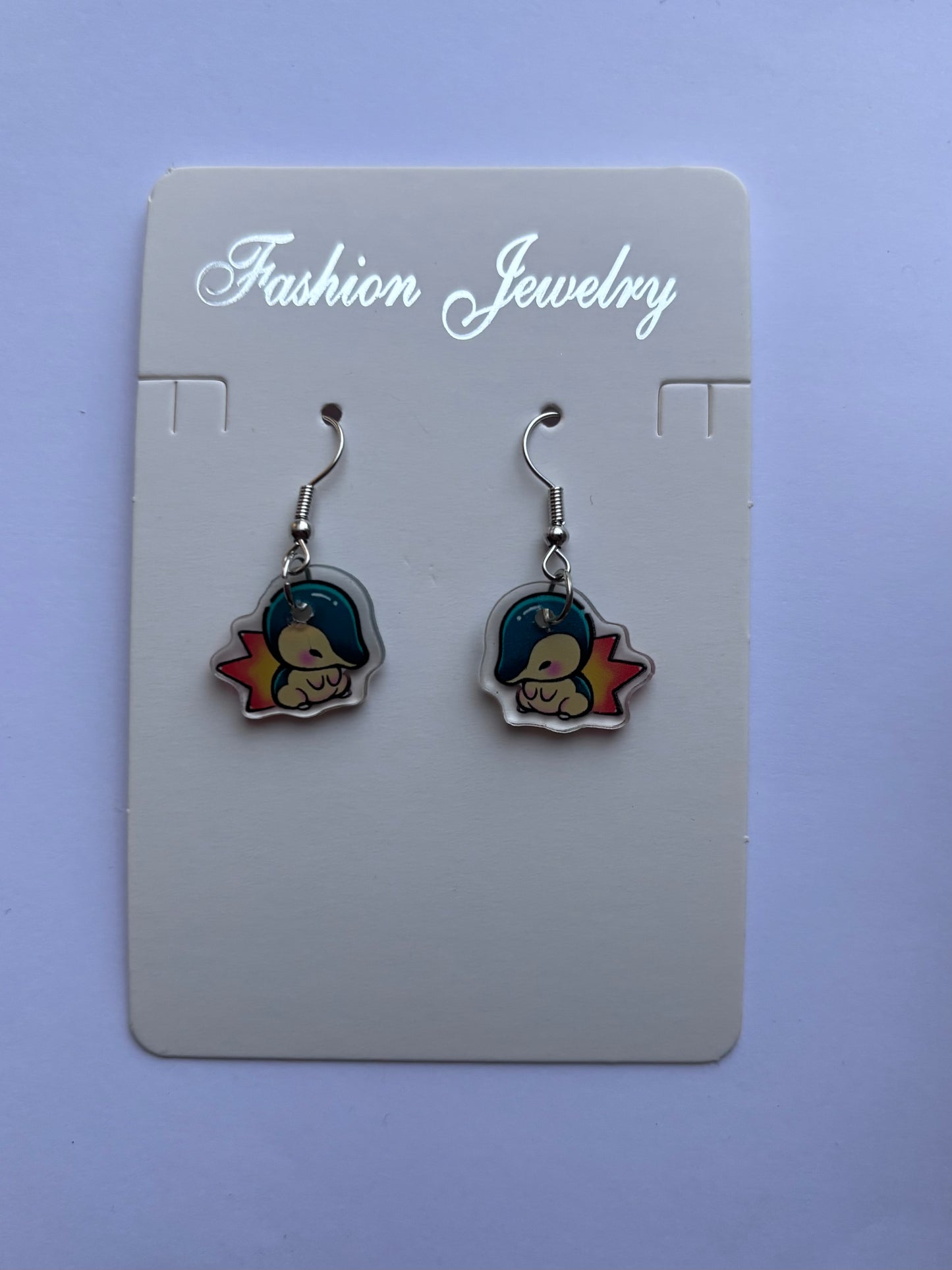 Fire type earrings