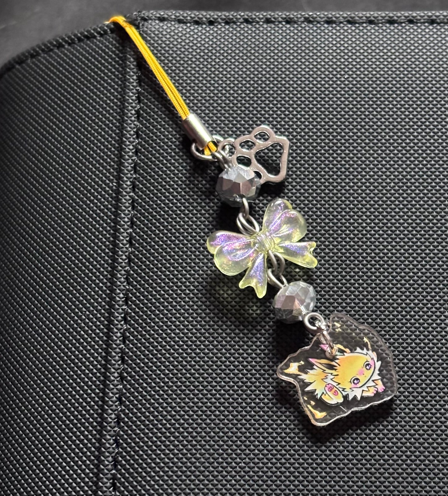 Electric Pokemon Themed Binder/Phone Charms