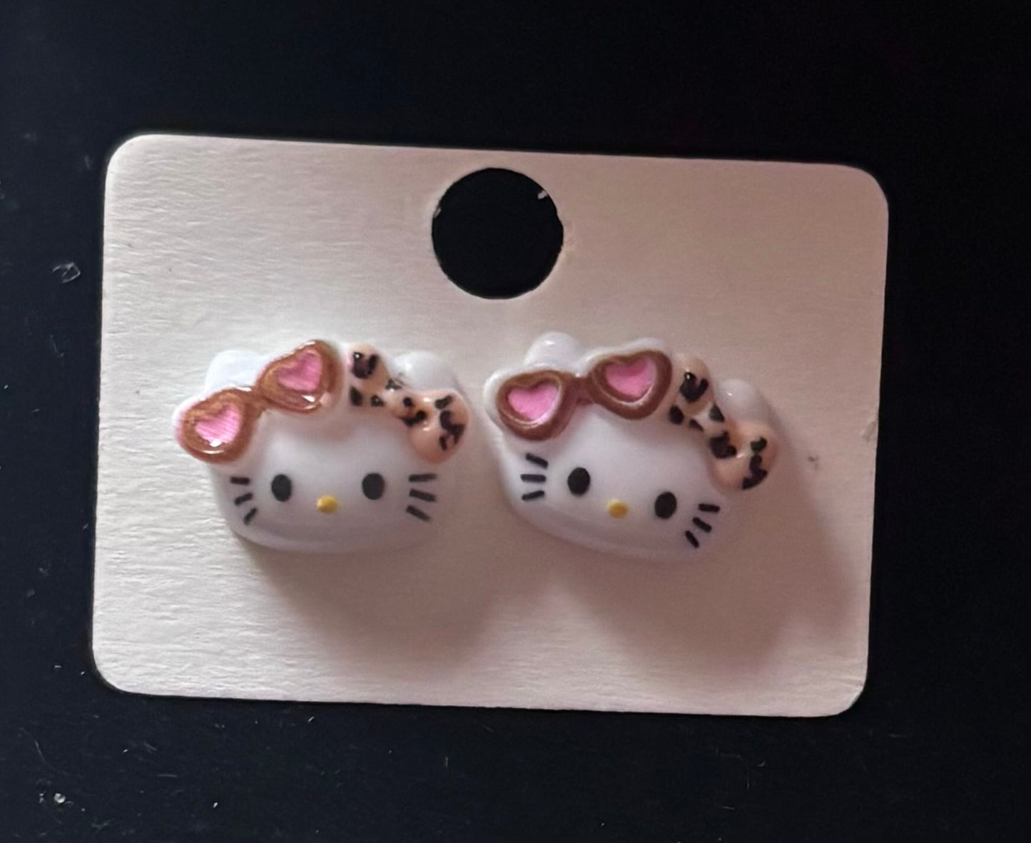 Hello Kitty Hypoallergenic Stud Earrings