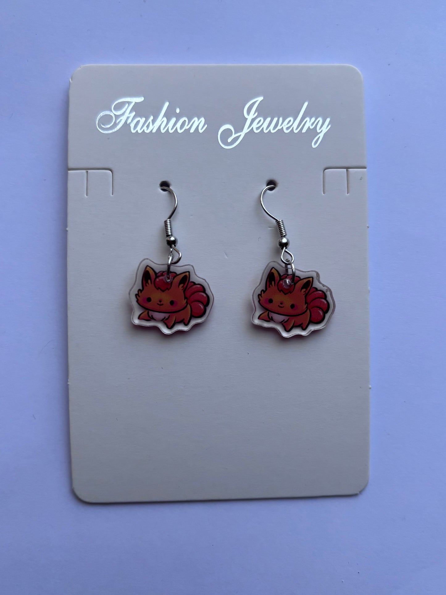 Fire type earrings