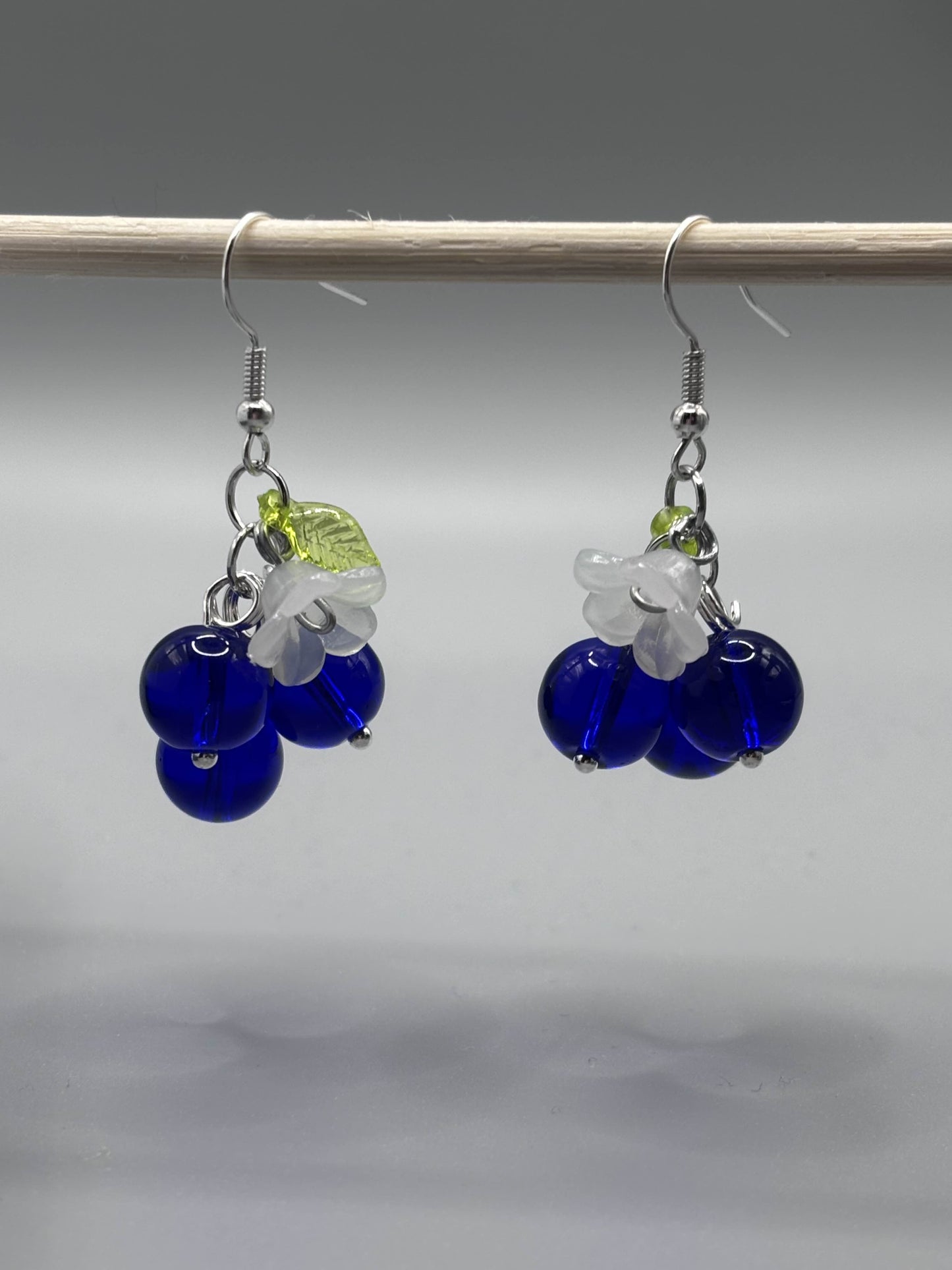 Blueberry earrings