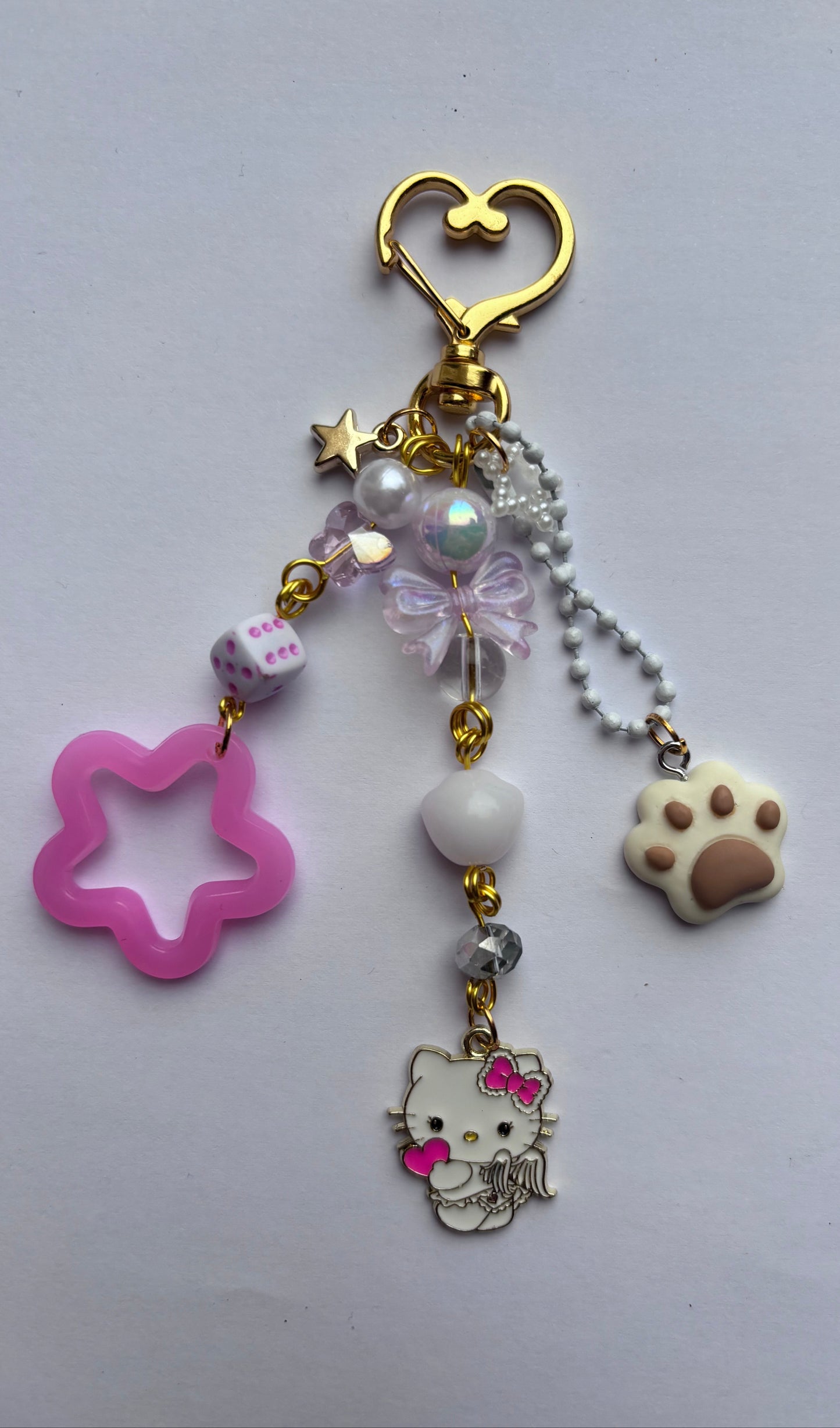 Hello Kitty Sanrio Angel And Devil Keychains
