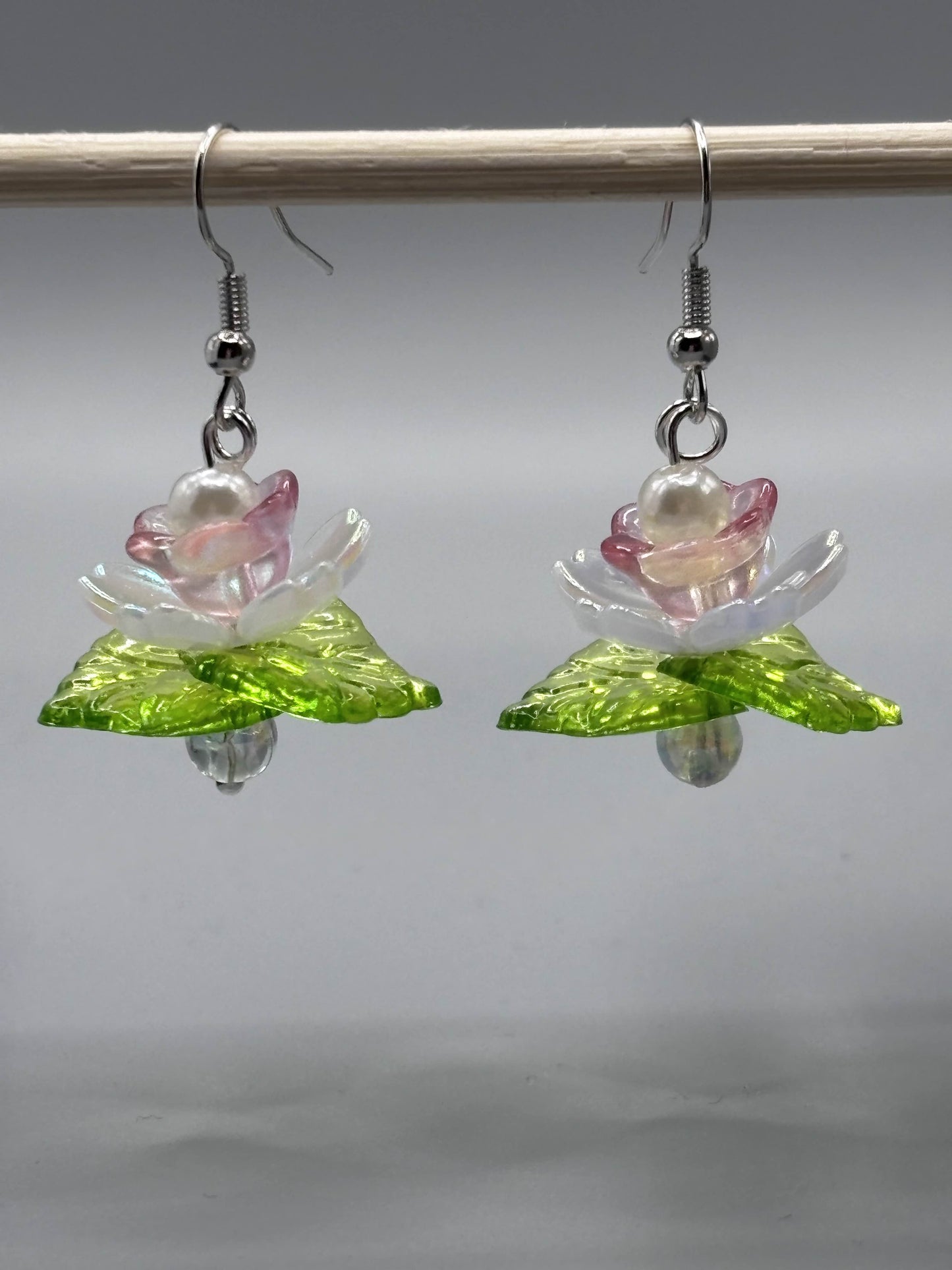 Lotus Flower Earrings