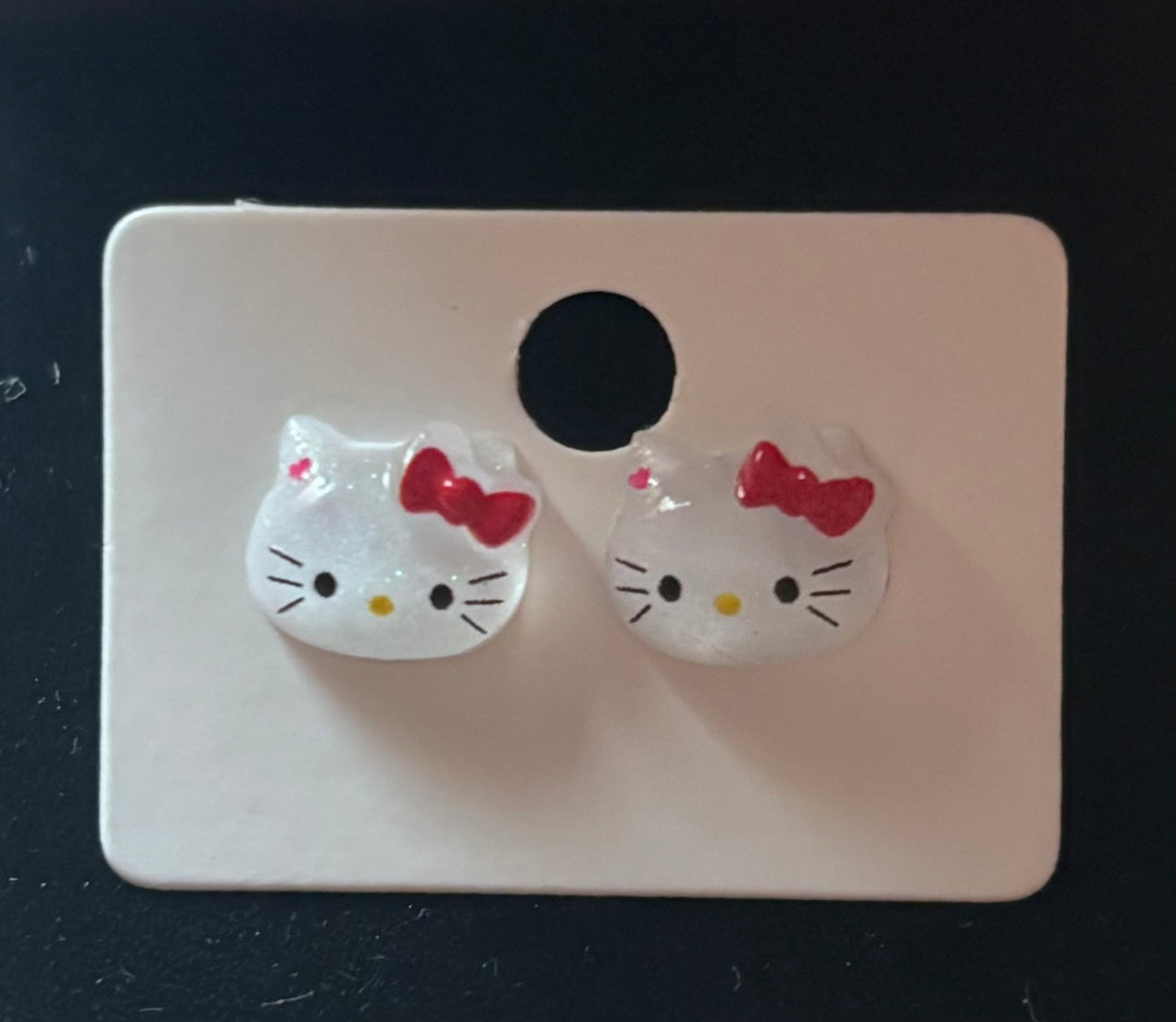 Hello Kitty Hypoallergenic Stud Earrings