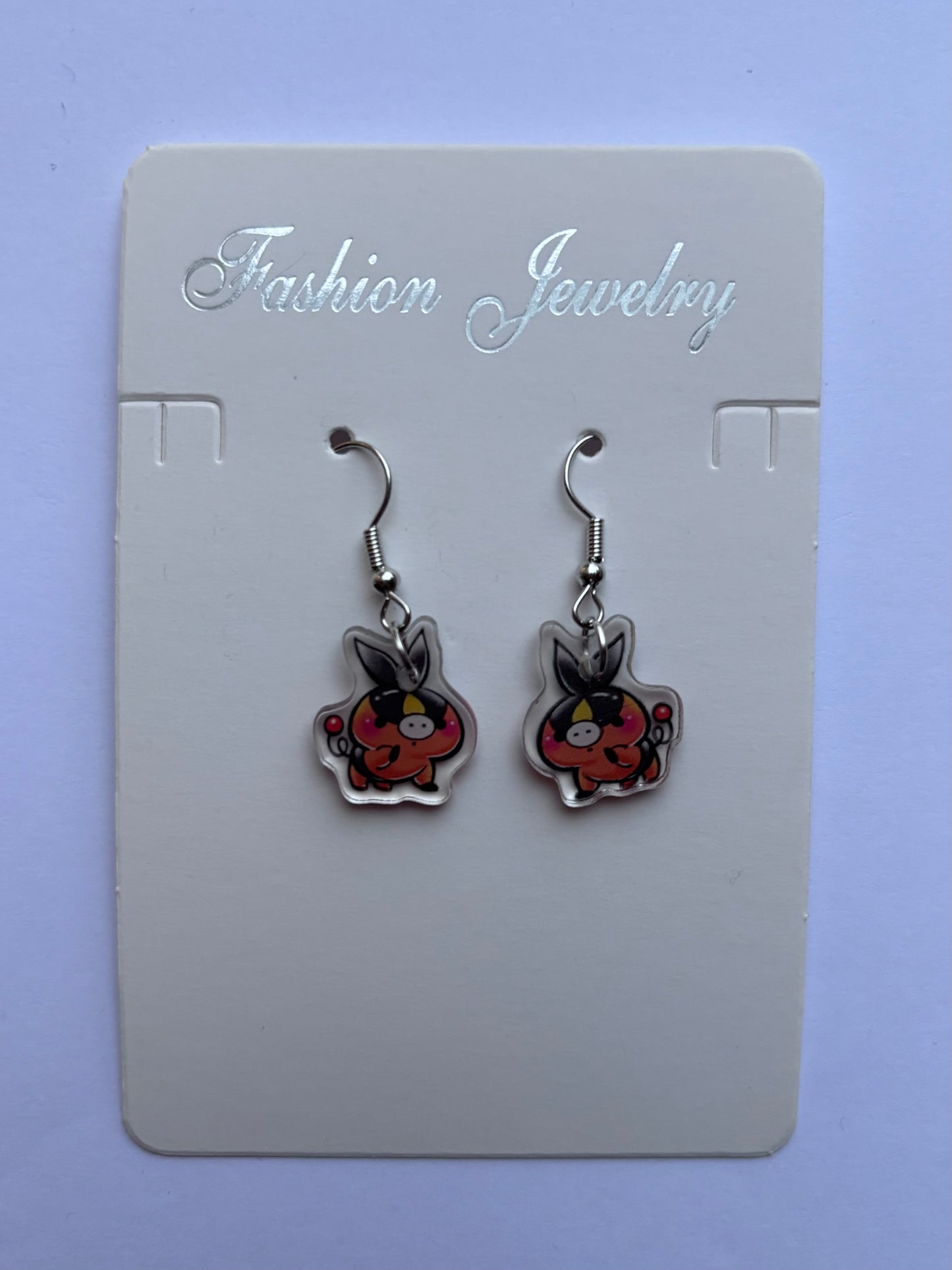 Fire type earrings
