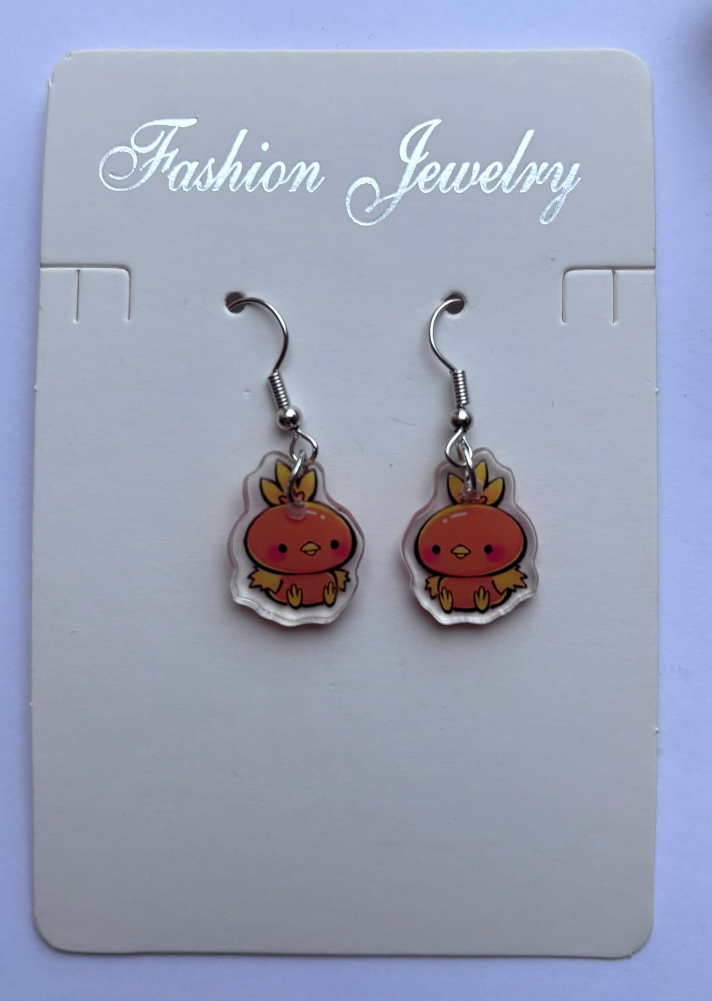 Fire type earrings