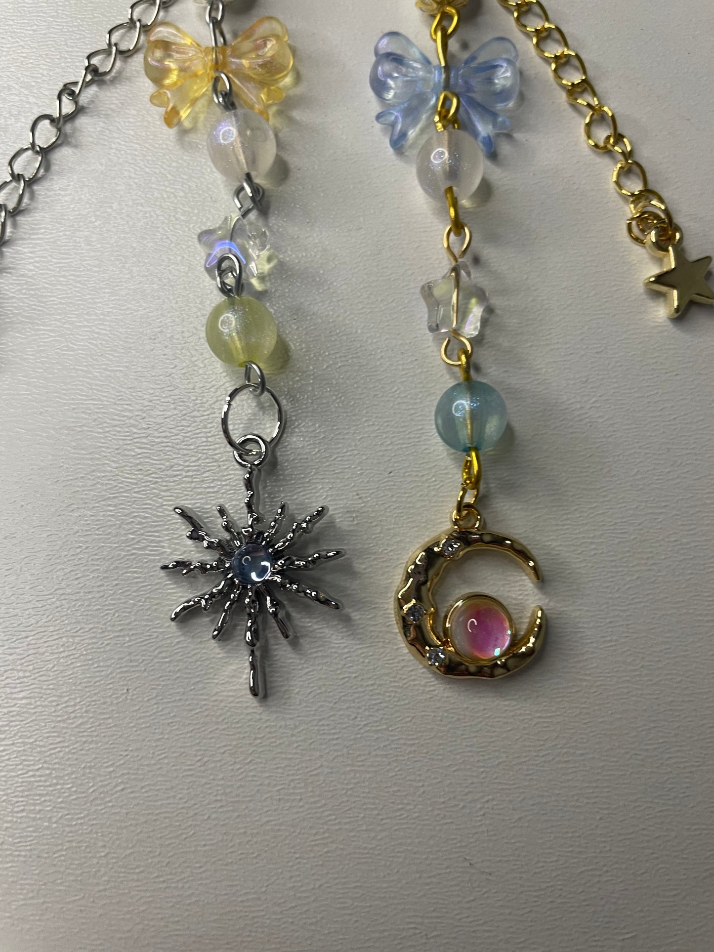 Sun And Moon Keychain Set