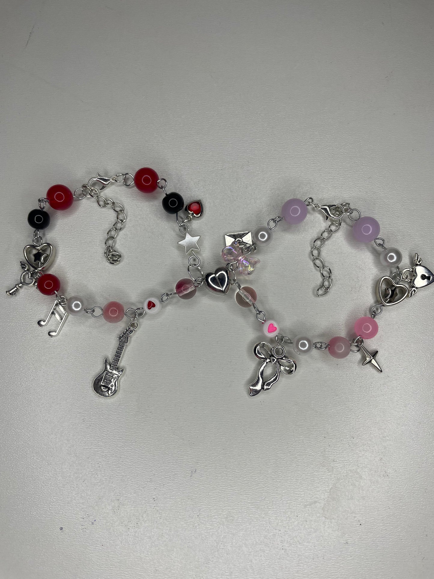 Marceline And Bubblegum Adventure Time Themed Bracelets