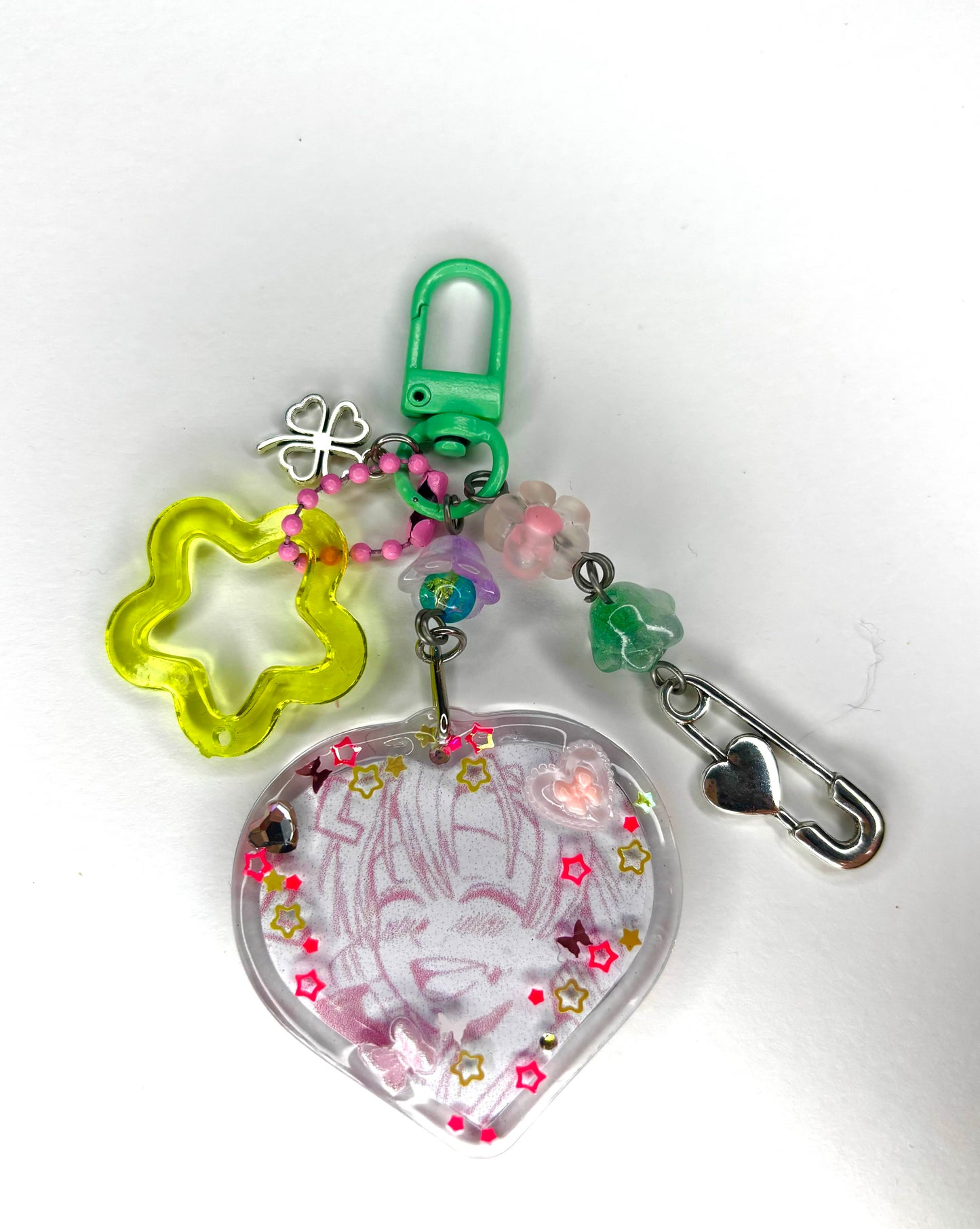 Mitsuri Demon Slayer Inpsired Photo Keychain