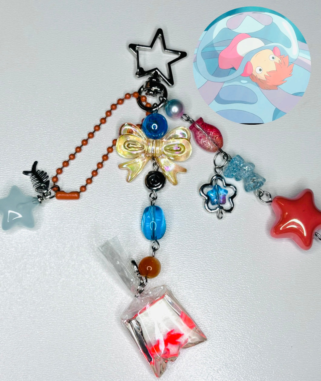 Ponyo Studio Ghilbi Keychain