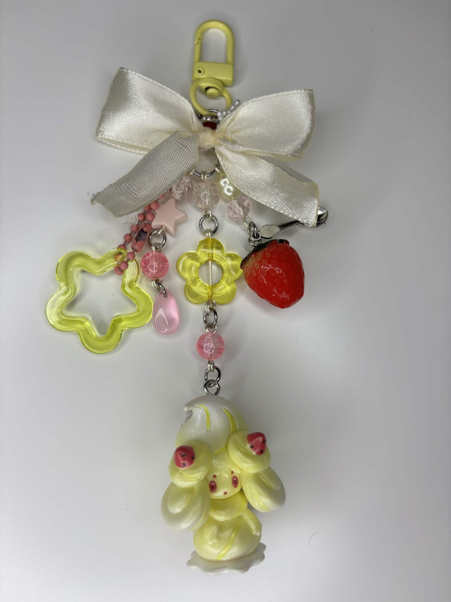 Alcremie Pokemon Keychain Bag Charm
