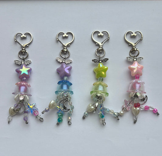 Jellyfish Keychains