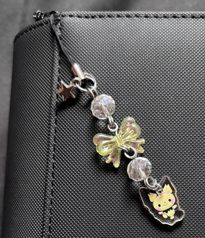 Electric Pokemon Themed Binder/Phone Charms