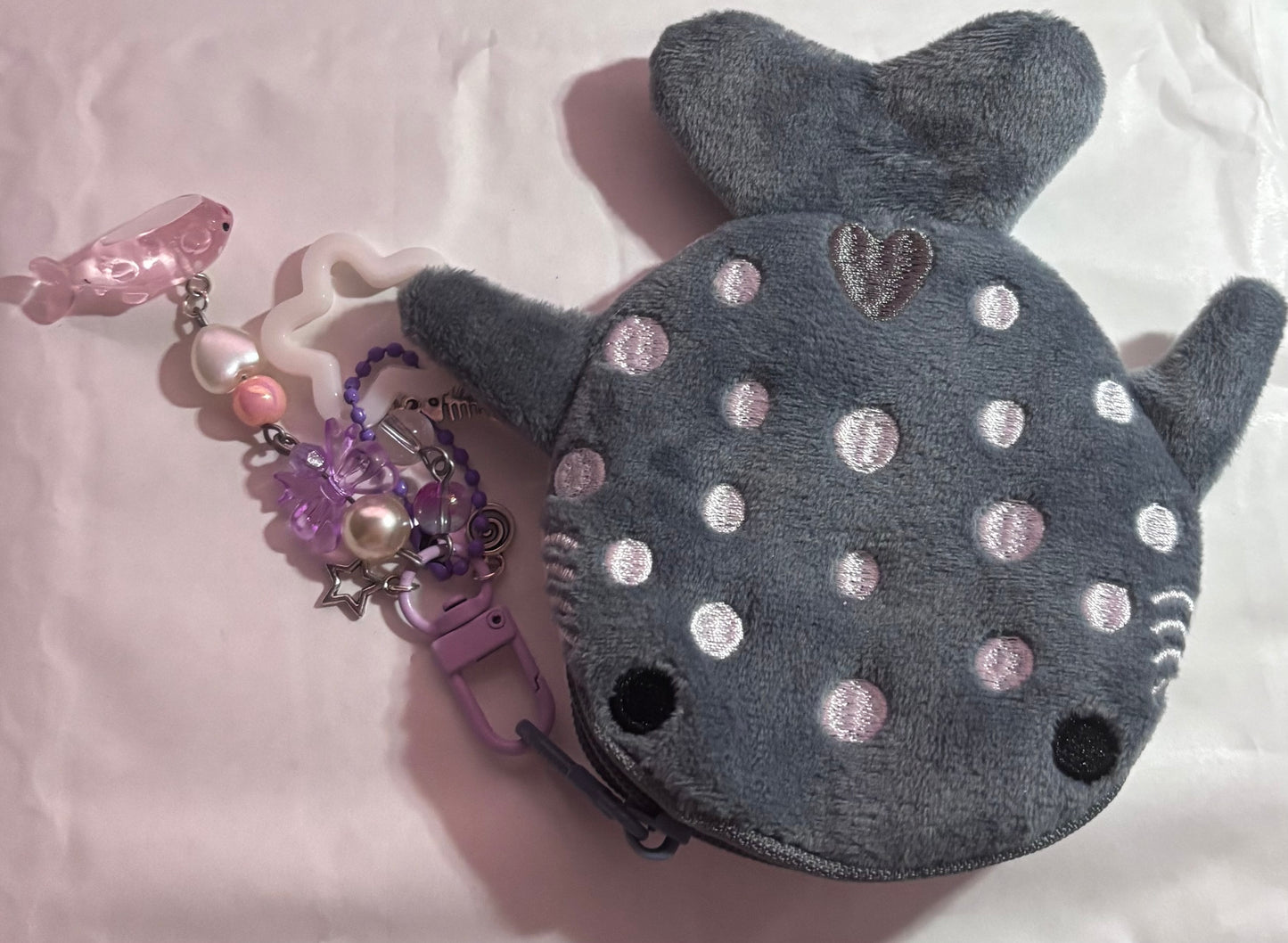 Whale shark coin pouch