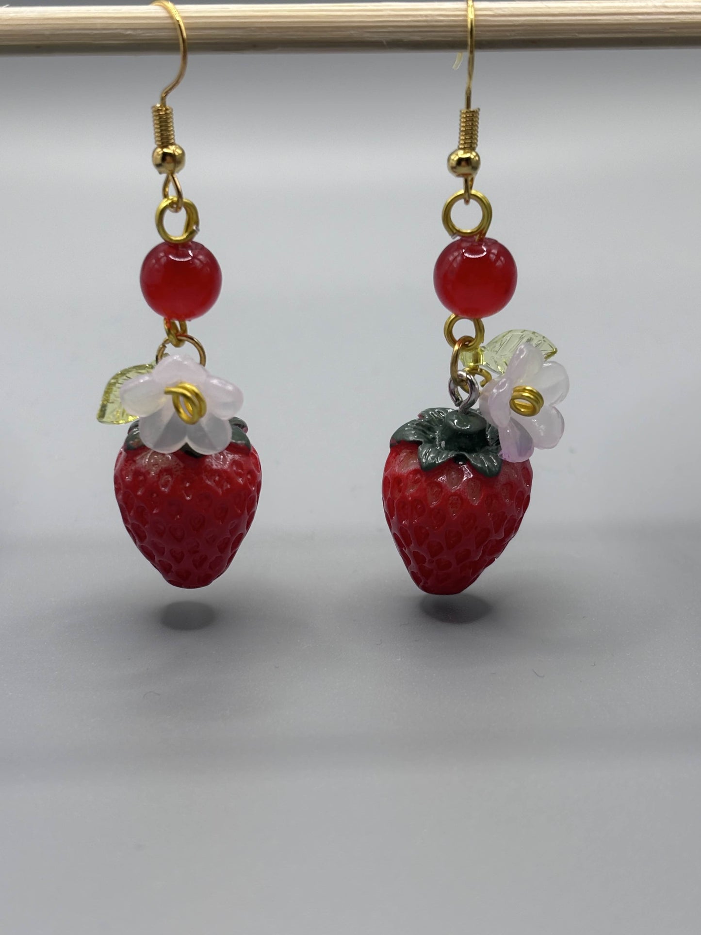 Strawberry earrings