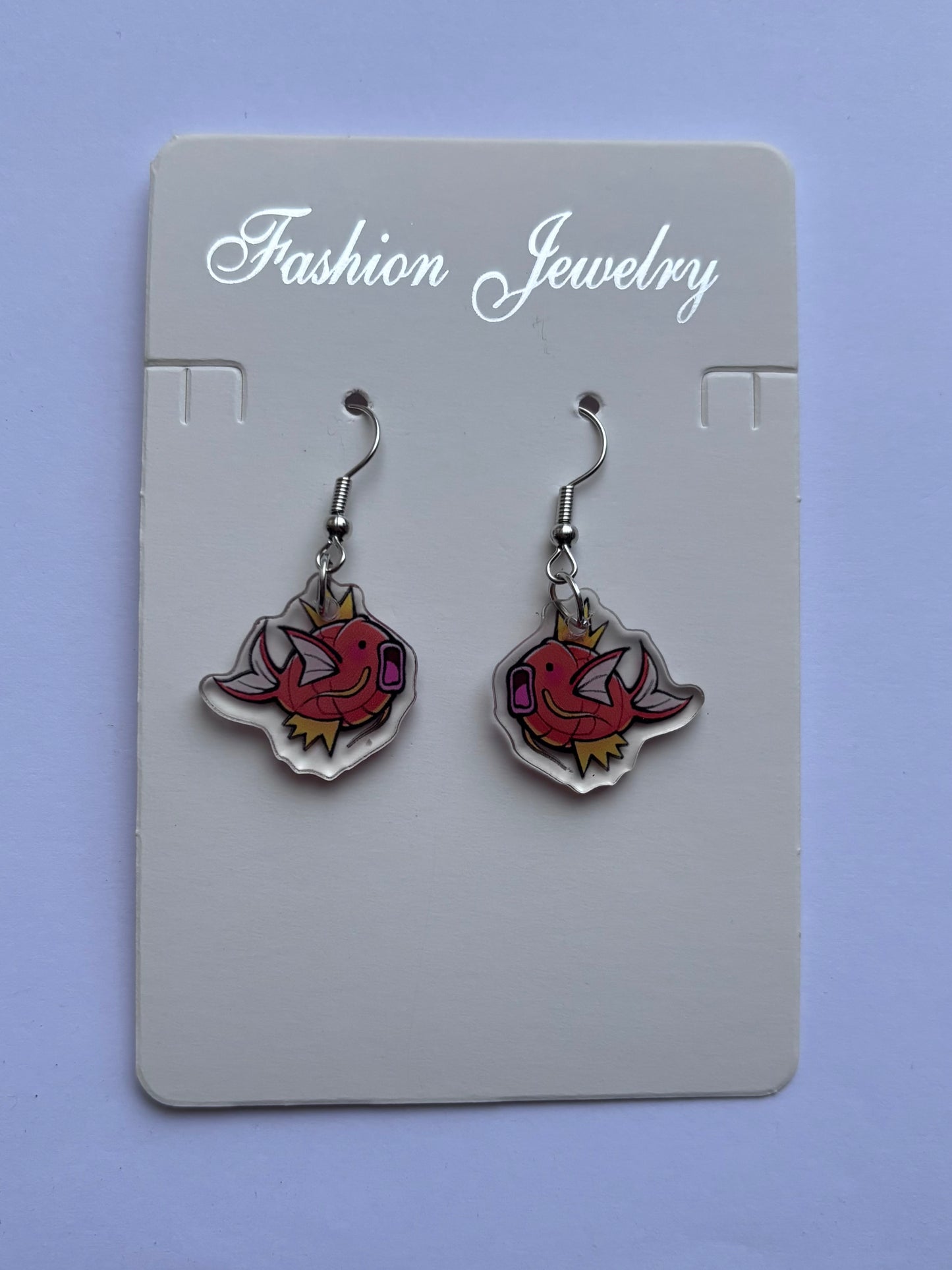 Water type earrings