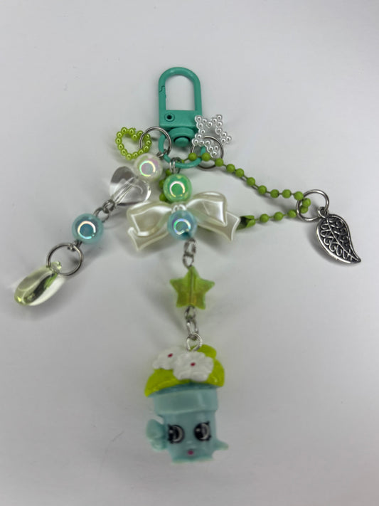 Peta Plant Shopkins Keychain Bag Charm