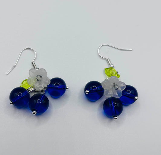 Blueberry earrings