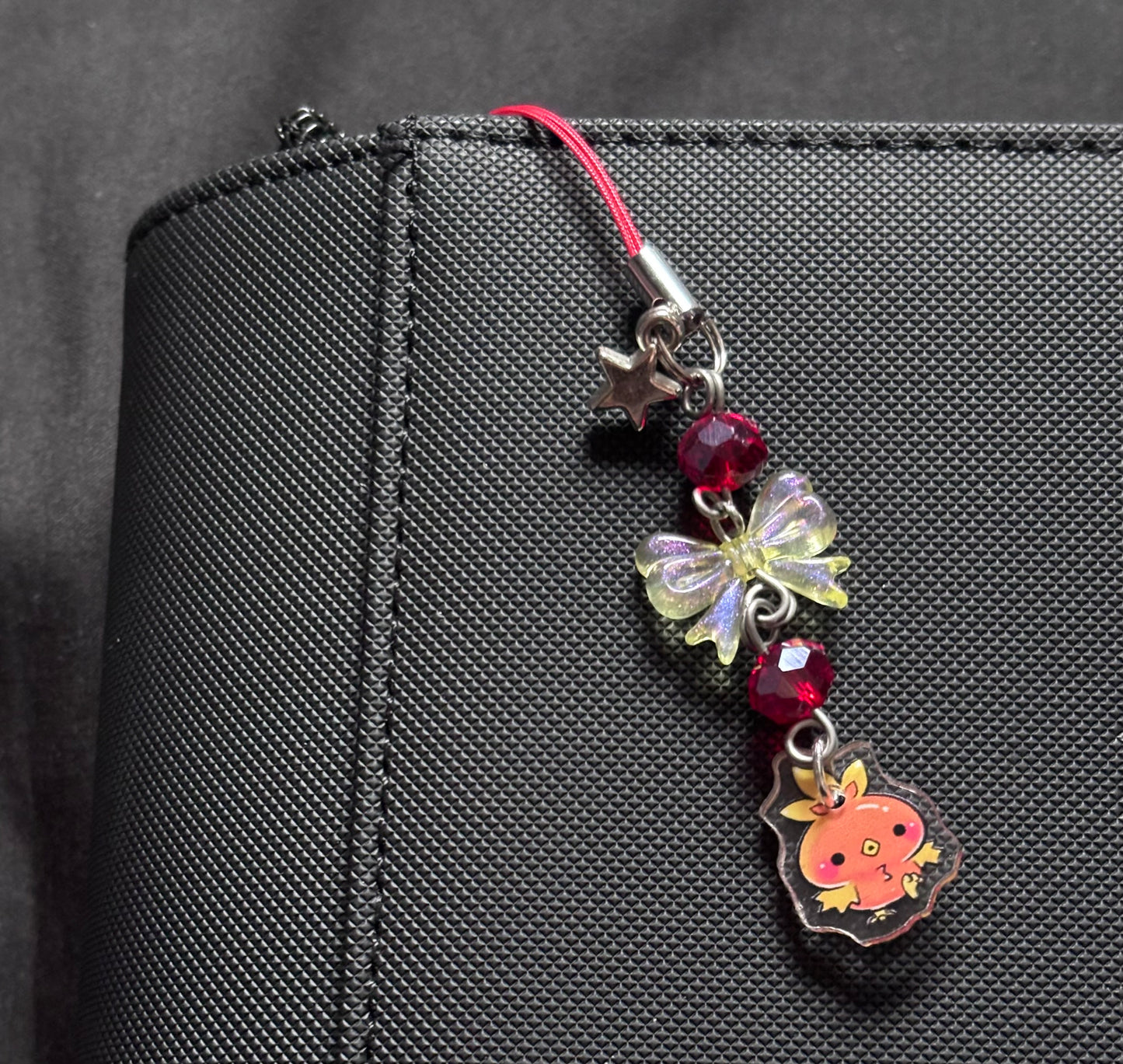 Fire Pokemon Themed Binder/Phone Charms