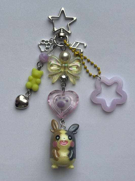 Pokemon Themed Morpeko Keychain