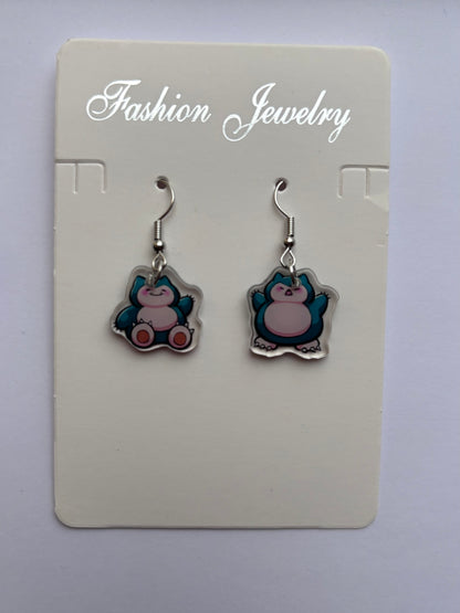 Cutesy poke earrings