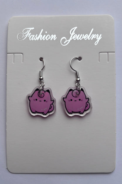 Cutesy poke earrings
