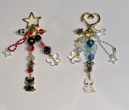 Toothless and Lightfury Keychain How to train your dragon Inspired