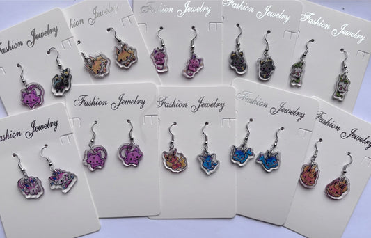 Eeveelution earrings