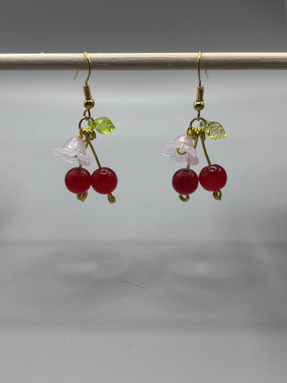 Cherry earrings