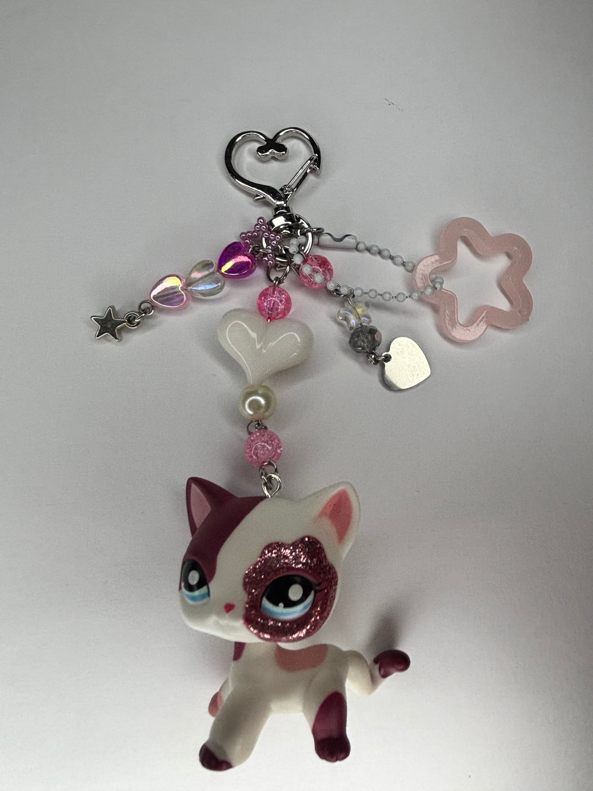Cat LPS Keychain Bag Charm