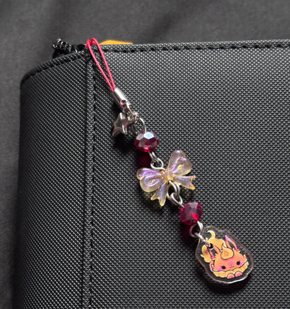 Fire Pokemon Themed Binder/Phone Charms