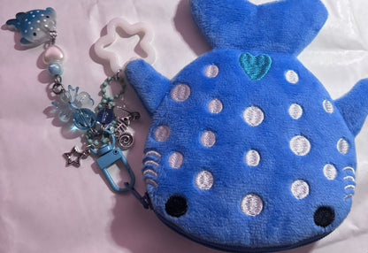 Whale shark coin pouch