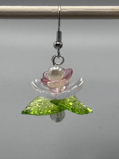 Lotus Flower Earrings
