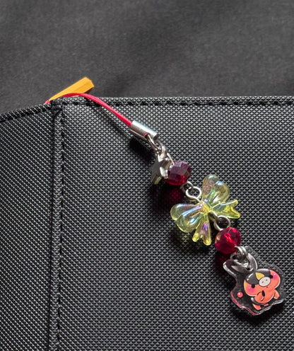 Fire Pokemon Themed Binder/Phone Charms