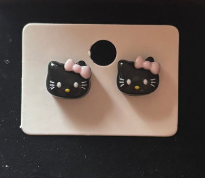 Hello Kitty Hypoallergenic Stud Earrings