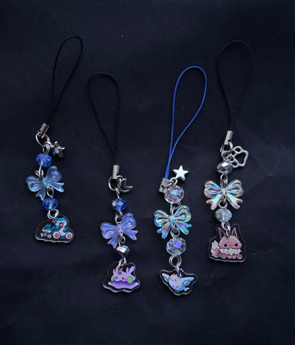 Normal Pokemon Themed Binder/Phone Charms