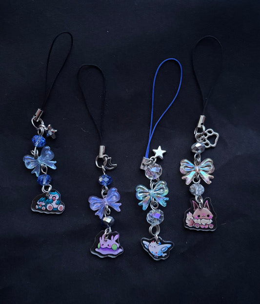 Normal Pokemon Themed Binder/Phone Charms