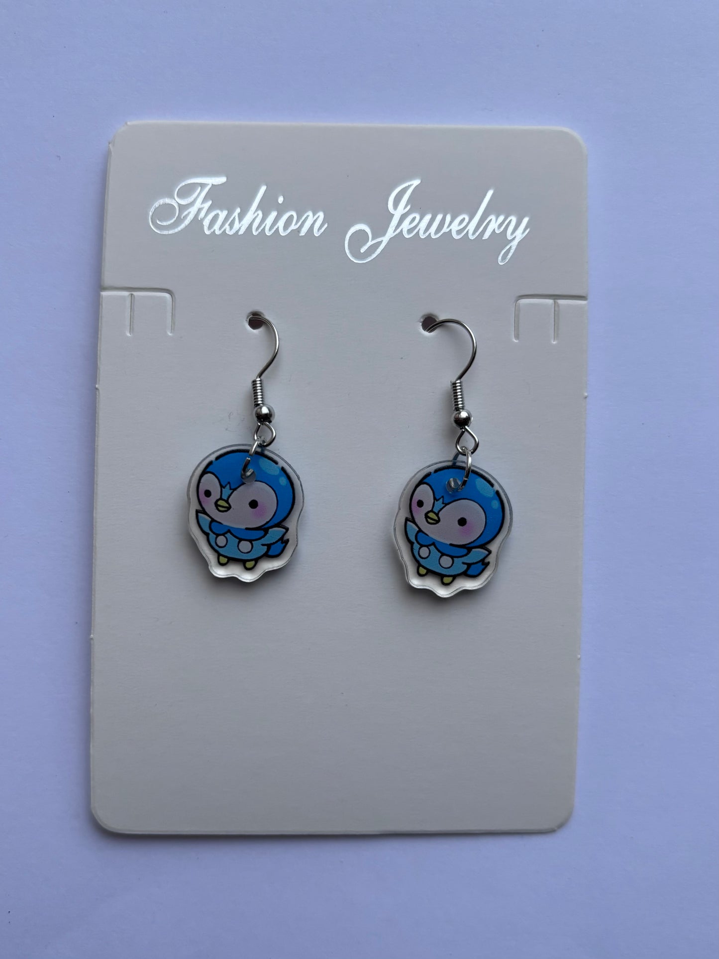 Water type earrings
