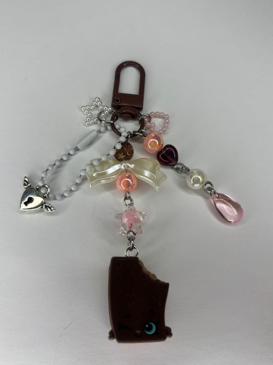 Giant Neo Shopkins Keychain Bag Charm