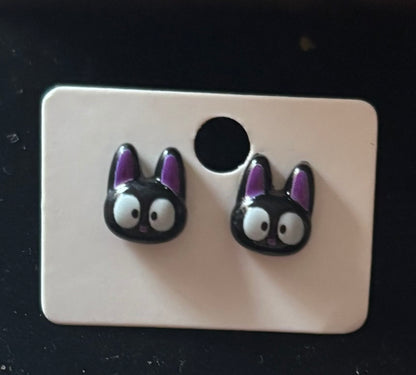 Studio ghibli hypoallergenic studs