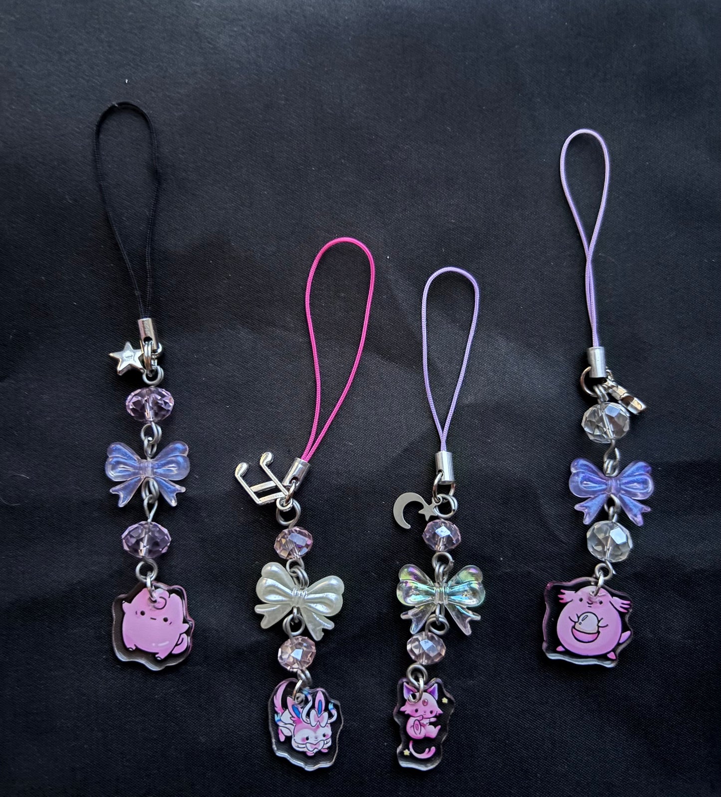 Fairy Pokemon Themed Binder/Phone Charms