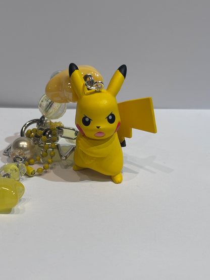 Pokemon Themed Pikachu Keychain