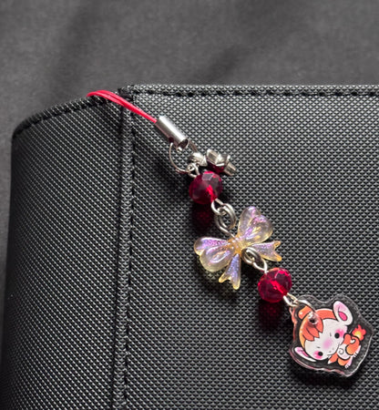 Fire Pokemon Themed Binder/Phone Charms