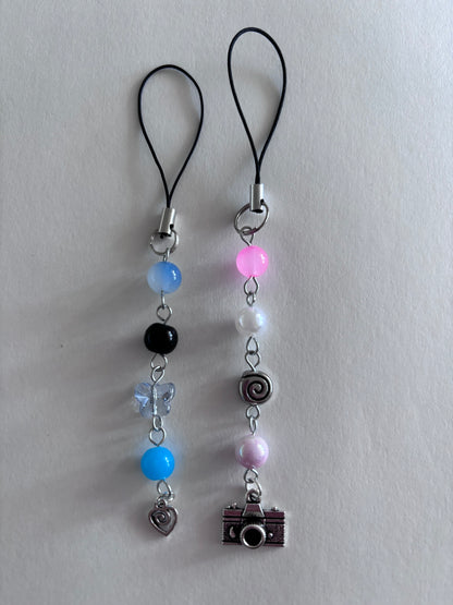 Max and Chloe life is strange inspired phone charm