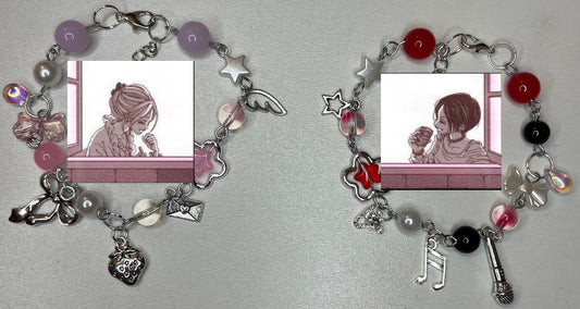 Nana And Hachi beaded Bracelet Set