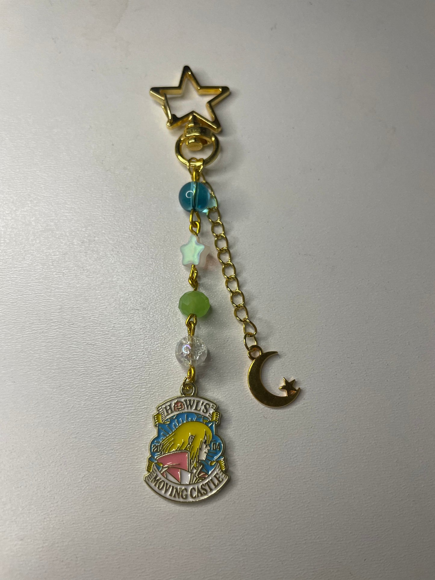 Howls Moving Castle Studio Ghilbi Keychain
