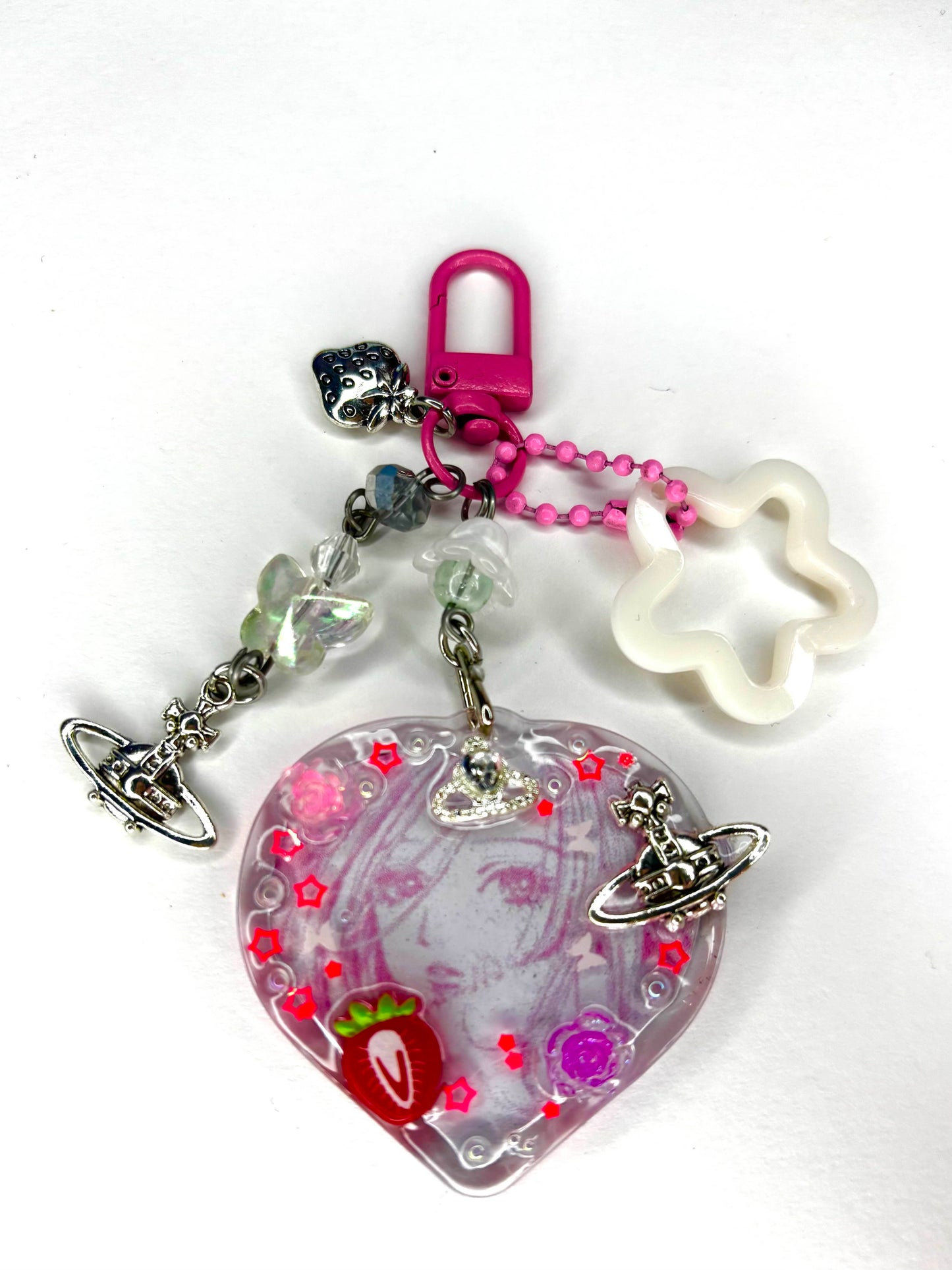 Hachi Nana Inpsired Photo Keychain